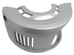 Haibike / Yamaha E-Bike Skidplate SDuro For PW-Mid-engine -Bike Zubehör Haibike Flyon mid motor skidplate HPR 120S CF HB S04 matt silver