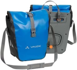 Vaude Aqua Front Elektrofahrrad Vorderradtasche Paar -Bike Zubehör Vaude Aqua Front Elektrofahrrad blue Vorder Rueckseite neu