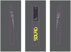 Aufkleber HAIBIKE Sduro/Xduro 2018 Für Bosch Akkuskidplate -Bike Zubehör aufkleber sduro haibike 2018 fuer bosch akkuskidplate e bike limette