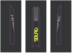 Aufkleber HAIBIKE Sduro/Xduro 2018 Für Bosch Akkuskidplate -Bike Zubehör aufkleber sduro haibike 2018 fuer bosch akkuskidplate e bike titan limette