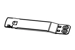 Bosch Gepäckträgerakku Führungsschiene - Classic -Bike Zubehör bosch ebike gepaecktraeger akku fuehrungsschiene 1270015603