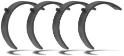 Bosch Nyon Gen.2 Distanzgummi Displayhalter (4 Stück) -Bike Zubehör bosch nyon gen 2 distanzgummi displayhalter 35mm