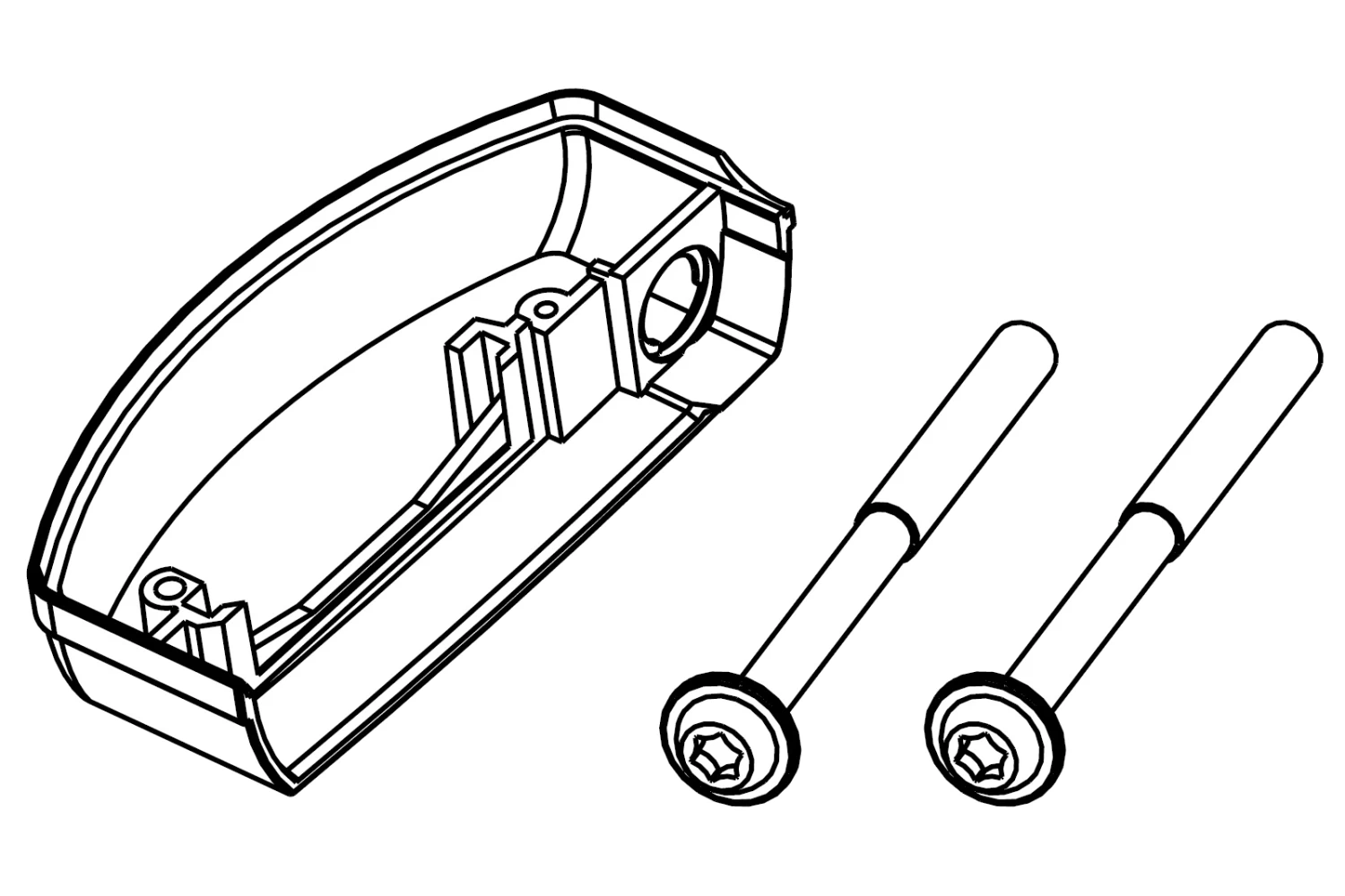 Bosch eBike Luggage Carrier Battery Lock Cylinder Cover - Classic Bosch EBike Luggage Carrier Battery Lock Cylinder Cover - Classic -Bike Zubehör bosch packed carrier battery cover 0