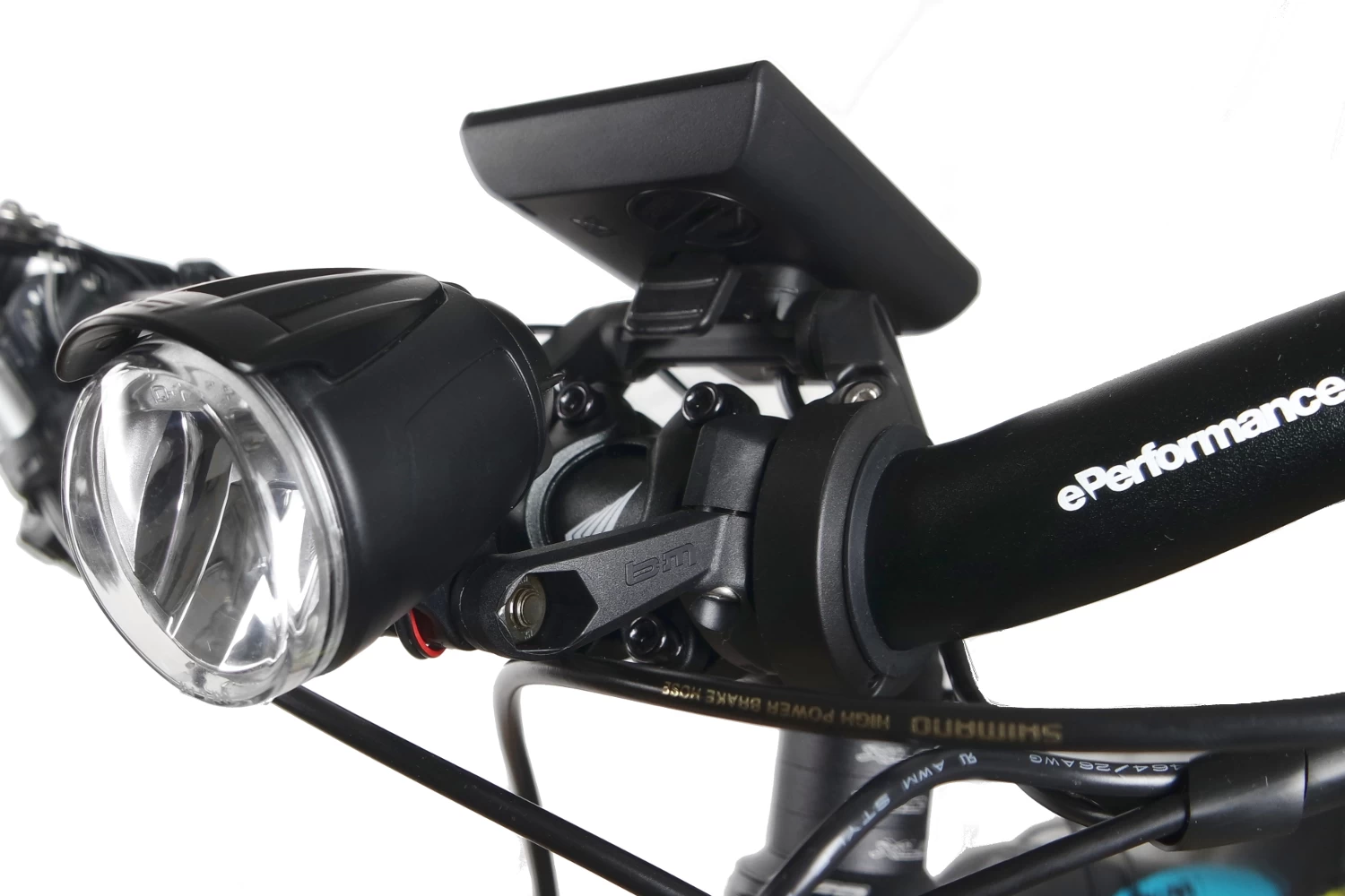 B&M Scheinwerfer Lenkerhalter - Bosch Intuvia & Yamaha - 470LH B&M Scheinwerfer Lenkerhalter - Bosch Intuvia & Yamaha - 470LH -Bike Zubehör busch mueller lampenhalter 470lh an yamaha