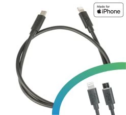 USB Charging Cable Micro A - Apple Lightning MFI - Bosch Compatible