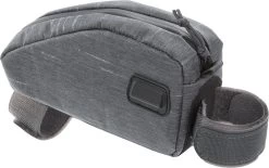 Evoc Top Tube Pack S 0,5L Oberrohrtasche -Bike Zubehör evoc top tupe pack s 500 ml oberrohr carbon grau perspektive 2