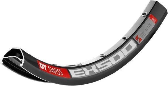 Flyer ebike rim 26" DT Swiss EX500 without brake flank 32 holes black Flyer Ebike Rim 26" DT Swiss EX500 Without Brake Flank 32 Holes Black -Bike Zubehör fellflyer dt swiss ex500 26 inch 32 hole black