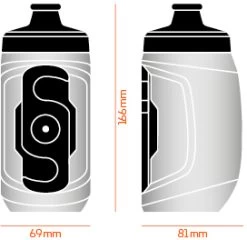 Fidlock Twist Bottle 450 Trinkflasche Transparent Schwarz + Bike Base 4 Fidlock Twist Bottle 450 Trinkflasche Transparent Schwarz + Bike Base -Bike Zubehör fidlock twist bottle bike base 450ml masse