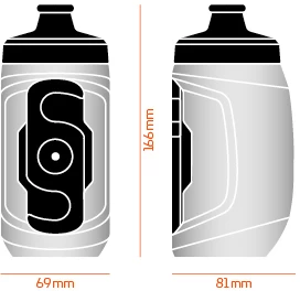 Fidlock Twist Bottle 450 Trinkflasche transparent schwarz + Bike Base Fidlock Twist Bottle 450 Trinkflasche Transparent Schwarz + Bike Base -Bike Zubehör fidlock twist bottle bike base 450ml masse