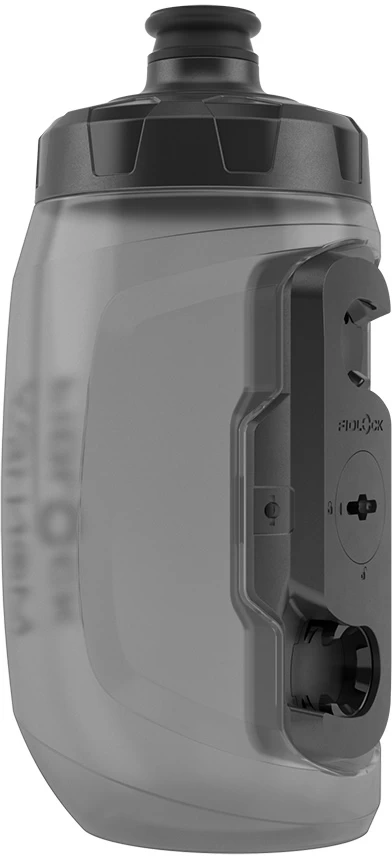 Fidlock Twist Bottle 450 Trinkflasche transparent schwarz + Bike Base Fidlock Twist Bottle 450 Trinkflasche Transparent Schwarz + Bike Base -Bike Zubehör fidlock twist bottle bike base 450ml monkeylink branding