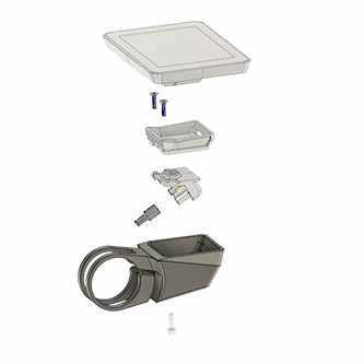 FIT 2.0 Display Mount Center - 31.8 mm FIT 2.0 Display Mount Center - 31.8 Mm -Bike Zubehör fit 2 0 display holder center setup