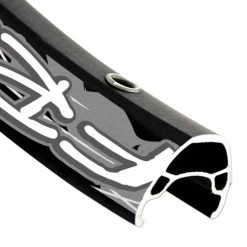 Flyer Elektrofahrrad Felge 27,5" Alex Rims FR30 Geöst Ohne Bremsflanke 36-Loch Schwarz