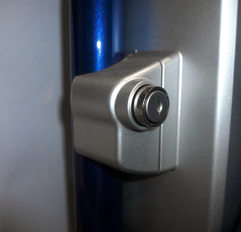 Flyer Akku-Schloss Abdeckung ABUS-Schloss Flyer Akku-Schloss Abdeckung ABUS-Schloss -Bike Zubehör flyer elektrofahrrad abdeckung schliesszylinder abus