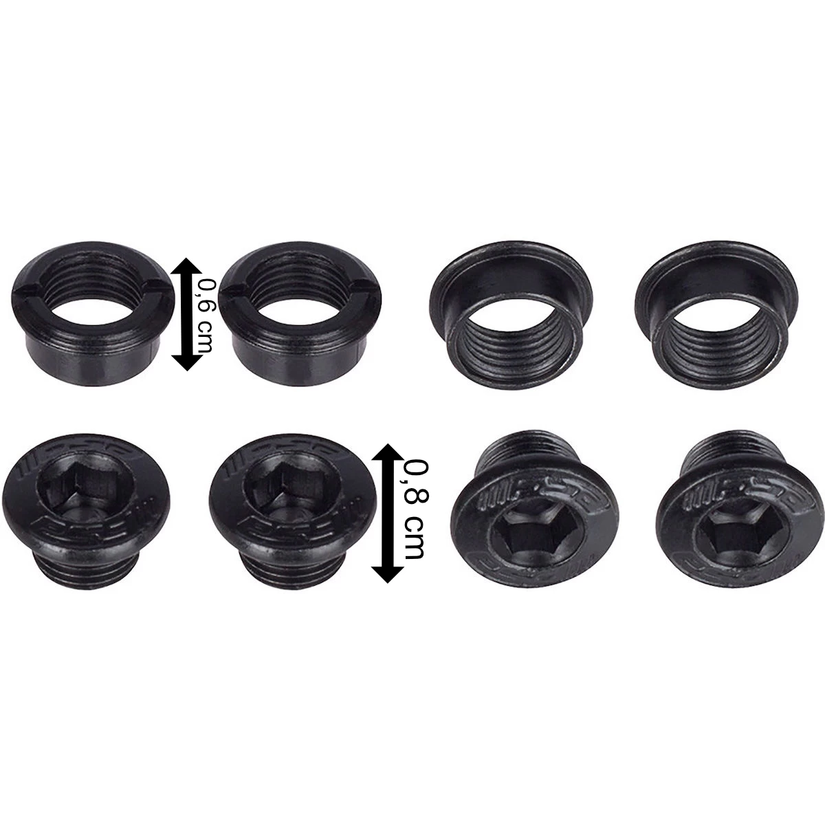 FSA E-Bike chainring bolt set FSA E-Bike Chainring Bolt Set -Bike Zubehör fsa e bike chainring bolts set 1 speed with chain guard