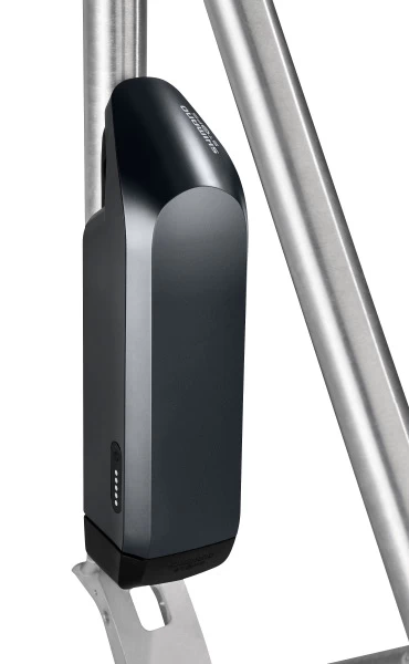 Shimano E-Bike frame battery STePS BT-E6010 black Shimano E-Bike Frame Battery STePS BT-E6010 Black -Bike Zubehör k bte6010 d shimano battery view