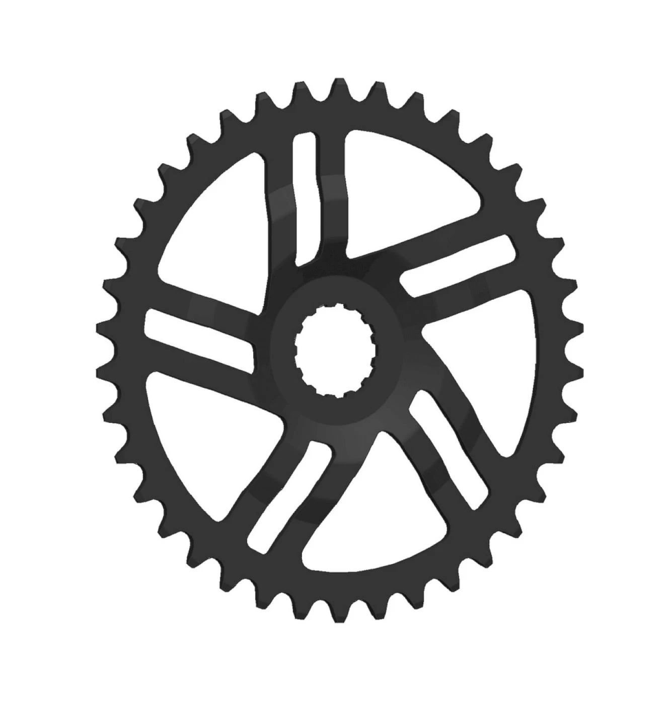 ESJOT Kettenblatt für Bosch Motoren für Generation 3 ESJOT Kettenblatt Für Bosch Motoren Für Generation 3 -Bike Zubehör kettenblatt fuer bosch gen 3 38 zaehne 1 2 1 8 gekroepft