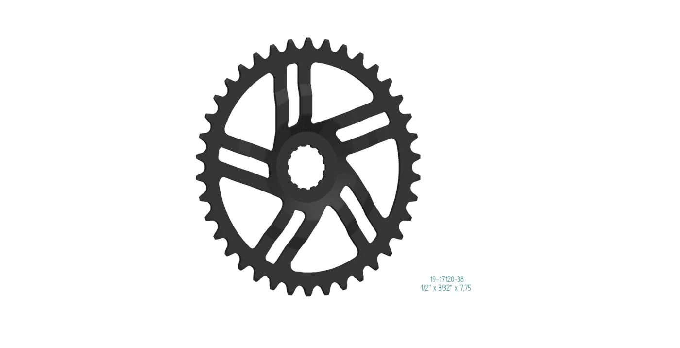 ESJOT Kettenblatt für Bosch Motoren für Generation 3 ESJOT Kettenblatt Für Bosch Motoren Für Generation 3 -Bike Zubehör kettenblatt fuer bosch gen 3 alle zaehne 1 2 x 3 32 gekroepft