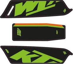 Aufkleber KTM Macina 2016 -Bike Zubehör ktm 2016 e bike aufkleber schwarz blau