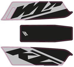 Aufkleber KTM Macina 2017 -Bike Zubehör ktm 2017 e bike aufkleber schwarz hellgrau