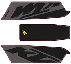 Aufkleber KTM Macina 2017 -Bike Zubehör ktm 2017e bike aufkleber grau schwarz matt