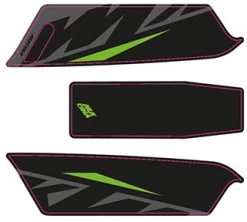 Aufkleber KTM Macina 2017 -Bike Zubehör ktm 2017e bike aufkleber schwarz grau gruen