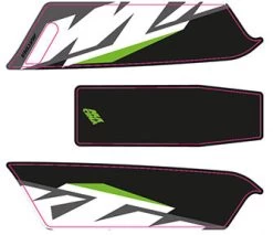 Aufkleber KTM Macina 2017 -Bike Zubehör ktm 2017e bike aufkleber schwarz weiss grau gruen