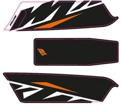 Aufkleber KTM Macina 2017 -Bike Zubehör ktm 2017e bike aufkleber weiss schwarz orange
