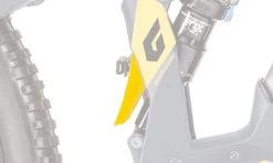 KTM Shock Protector -Bike Zubehör ktm damper protector matt yellow