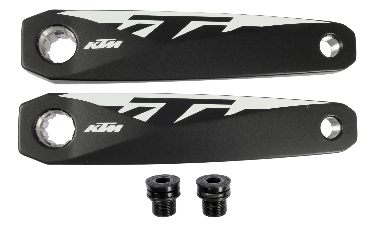 KTM Kurbel Set Macina - Kappa ISIS KTM Kurbel Set Macina - Kappa ISIS -Bike Zubehör ktm kurbel set macina kappa isis matt schwarz 160mm q8 schwarz weiss scaled