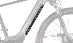 KTM PowerTube Battery Cover - Downtube -Bike Zubehör ktm powertube battery cover down tube black matt titangrey glossy orange glossy 840118010