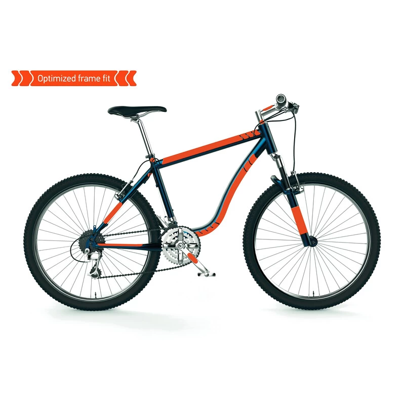 Luxshield Lackschutzfolie Bike Universal Luxshield Lackschutzfolie Bike Universal -Bike Zubehör luxshield bike universal montiert