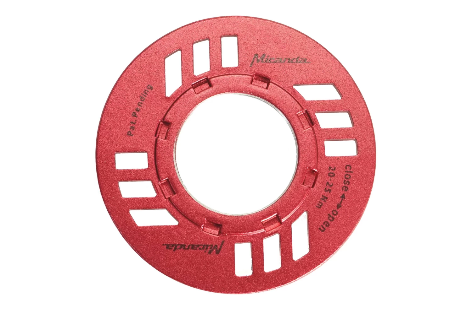 Miranda E-Bike Verschlussring inkl. Kettenschutz für Bosch Miranda E-Bike Verschlussring Inkl. Kettenschutz Für Bosch -Bike Zubehör miranda kettenschutzring bosch rot 1 scaled