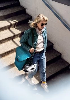 Ortlieb Velo-Shopper Gepäckträgertasche -Bike Zubehör ortlieb velo shopper petrol magnet verschluss