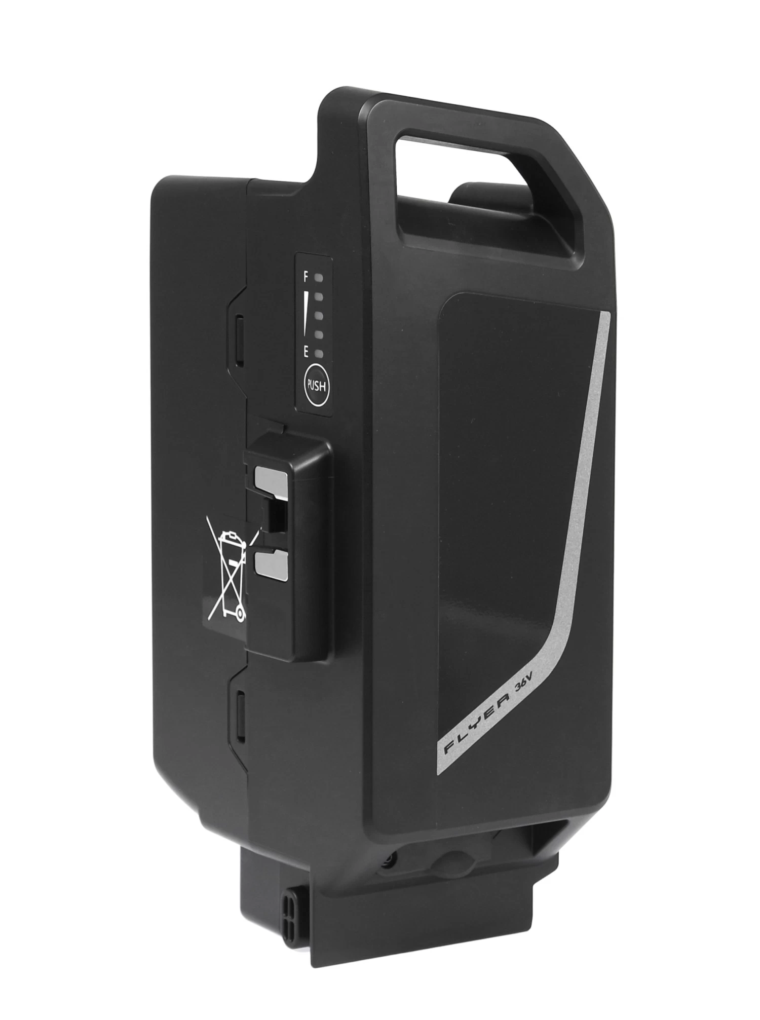 Panasonic E-Bike Battery - 36 Volt - 15 Ah / 18 Ah Flyer, Kettler, KTM - from 2014 Panasonic E-Bike Battery - 36 Volt - 15 Ah / 18 Ah Flyer, Kettler, KTM - From 2014 -Bike Zubehör panasonic e bike battery 18ah black scaled