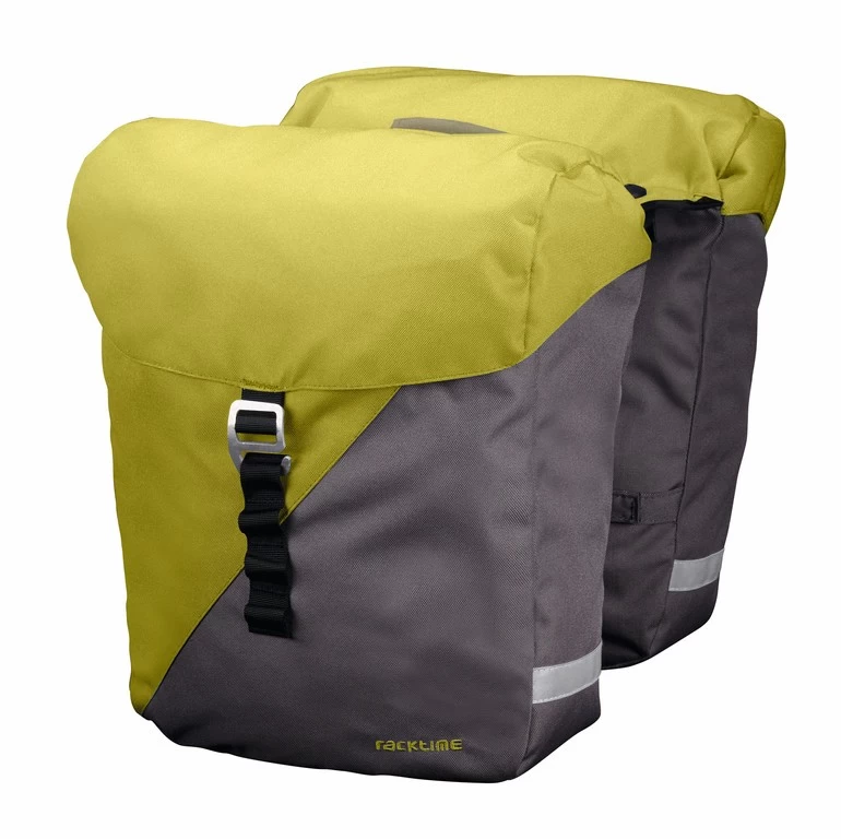 Racktime Fahrradtasche Vida - 24,5l Racktime Fahrradtasche Vida - 24,5l -Bike Zubehör racktime fahrradtasche vida gruen grau
