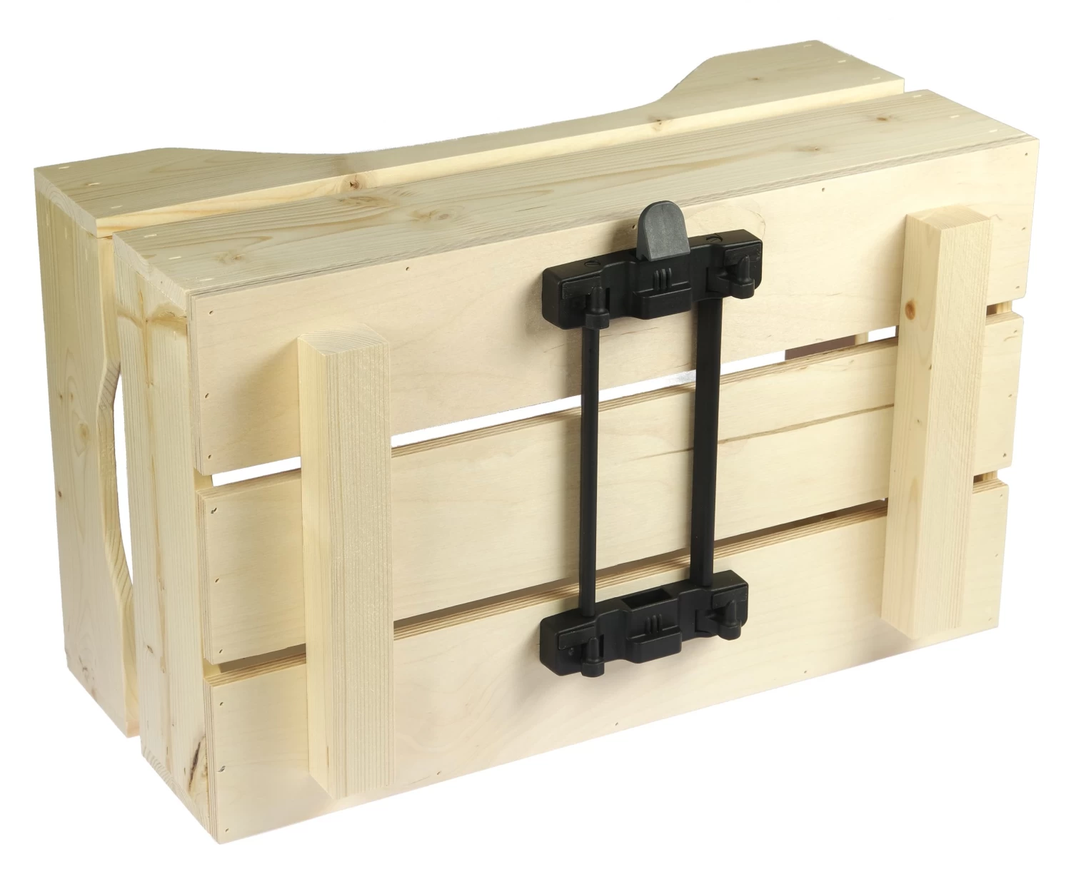 RACKTIME Holzbox "Woodpacker" inkl. Snap-It 1.0 Systemadapter RACKTIME Holzbox "Woodpacker" Inkl. Snap-It 1.0 Systemadapter -Bike Zubehör racktime holz kiste holz box woodpacker echtholz scaled