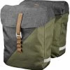 Racktime Fahrradtasche Heda - 24,5l 2 Racktime Fahrradtasche Heda - 24,5l -Bike Zubehör racktime system fahrraddoppeltasche heda gruen grau