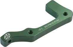REVERSE Brake Disc Adapter IS-PM 180 Shimano HR 5 REVERSE Brake Disc Adapter IS-PM 180 Shimano HR -Bike Zubehör reverse brake disc adapter is pm 180 shimano hr green
