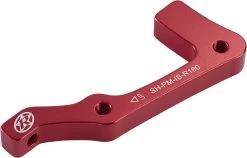 REVERSE Brake Disc Adapter IS-PM 180 Shimano HR 7 REVERSE Brake Disc Adapter IS-PM 180 Shimano HR -Bike Zubehör reverse brake disc adapter is pm 180 shimano hr red