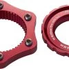 REVERSE Centerlock Adapter -Bike Zubehör reverse centerlock adapter rot