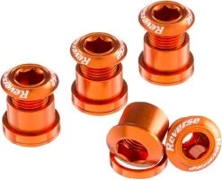 REVERSE E-Bike Chainring Bolts Set -Bike Zubehör reverse e bike colored chainring bolts set orange
