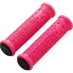 REVERSE Griff Stamp Basic Ø31mm X 125mm -Bike Zubehör reverse griff stamp basic durchmesser31mm 125mm pink