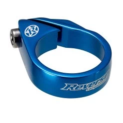 REVERSE Sattelschelle Bolt Ø34,9mm -Bike Zubehör reverse sattelschelle bolt durchmesser34 9mm blau