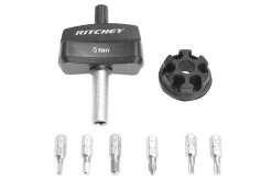 Ritchey Torque Key Drehmomentschlüssel Mit Verschiedenen Bits -Bike Zubehör ritchey torqkey drehmomentschluessel 5nm verschiedene aufsaetze 0