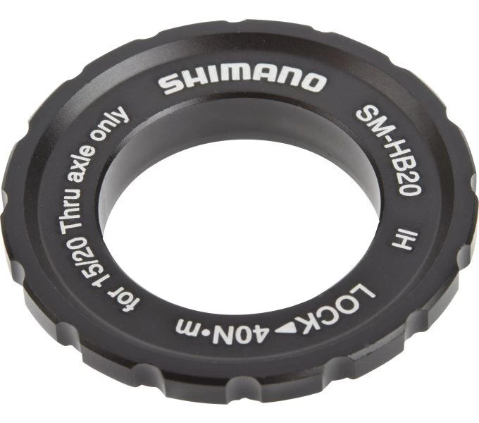 SHIMANO SM-HB20 Centerlock Verschlussring für Naben mit Steckachse 15/20mm SHIMANO SM-HB20 Centerlock Verschlussring Für Naben Mit Steckachse 15/20mm -Bike Zubehör shimano centerlock verschlussring sm