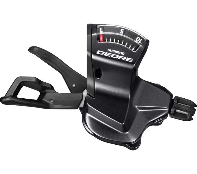 SHIMANO DEORE SL-T6000 10-speed trekking shifter | clamp | gear indicator SHIMANO DEORE SL-T6000 10-speed Trekking Shifter | Clamp | Gear Indicator -Bike Zubehör shimano sl t6000 deore trekking 10 speed shift lever clamp gear display picture