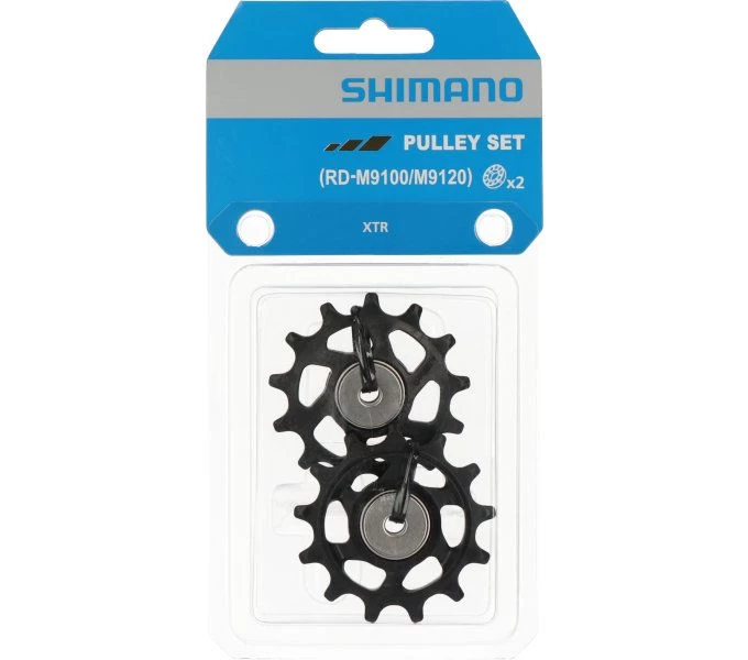 SHIMANO XTR shift pulley set for XTR RD-M9100 & RD-M9120 SHIMANO XTR Shift Pulley Set For XTR RD-M9100 & RD-M9120 -Bike Zubehör shimano xtr shift pulley set y