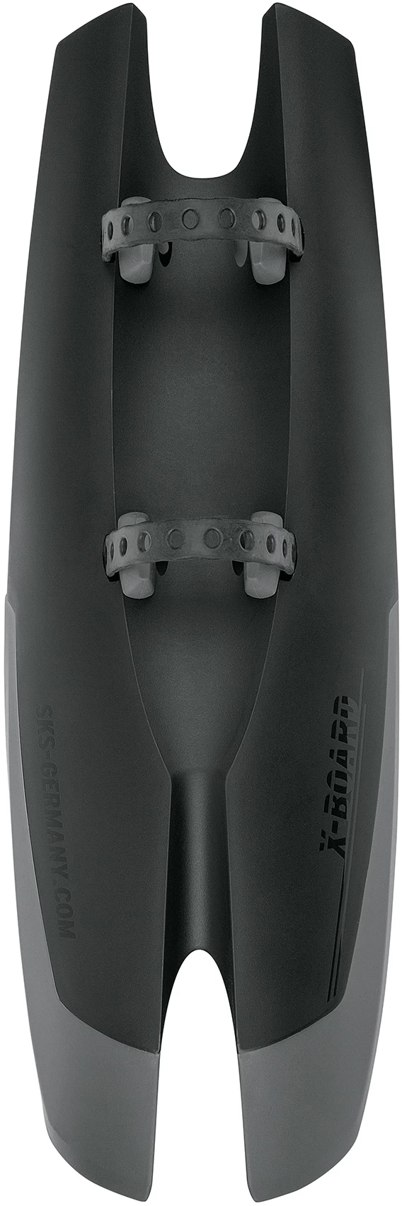 SKS Dirtboard X-Board Schutzblech SKS Dirtboard X-Board Schutzblech -Bike Zubehör sks x board schwarz grau ansicht von oben