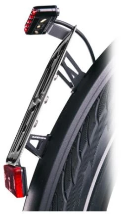 SUPERNOVA L1e Legal Kit Kennzeichenhalterung Inkl. Reflektor Für S-Pedelecs -Bike Zubehör supernova l1e legal kit kennzeichenhalter s pedelec bild 2