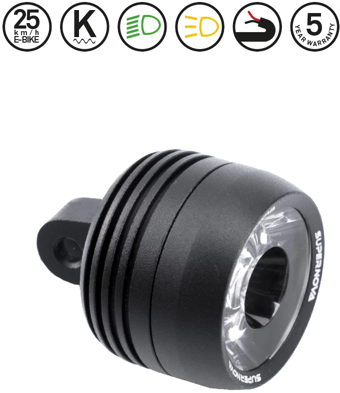 Supernova MINI 2 LDM Frontlicht E-25 Supernova MINI 2 LDM Frontlicht E-25 -Bike Zubehör supernova mini 2 6v